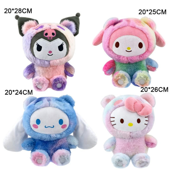 Anime Toys Kawaii Kuromi Mymelody Cinnamorol Plush 1 1