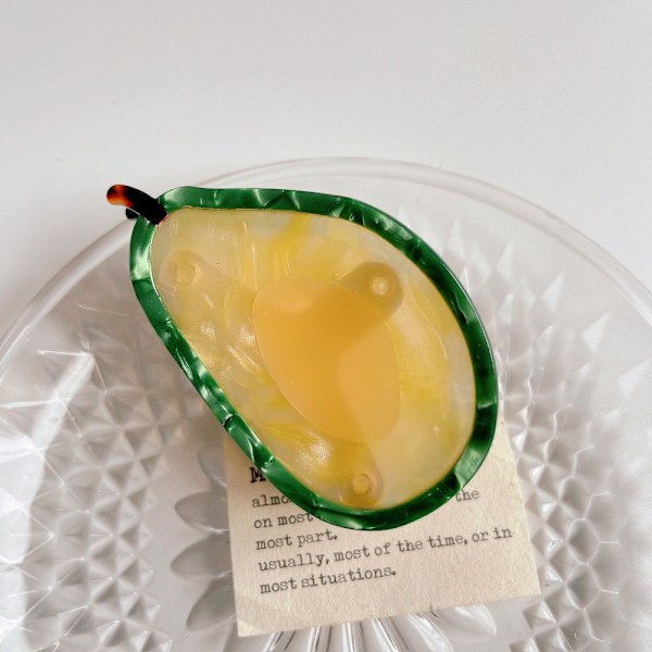 Grønnsaksfrukt Hårnål Hårklemme D 8CM*4,6CM D 8CM*4,6CM D 8cm*4.6cm