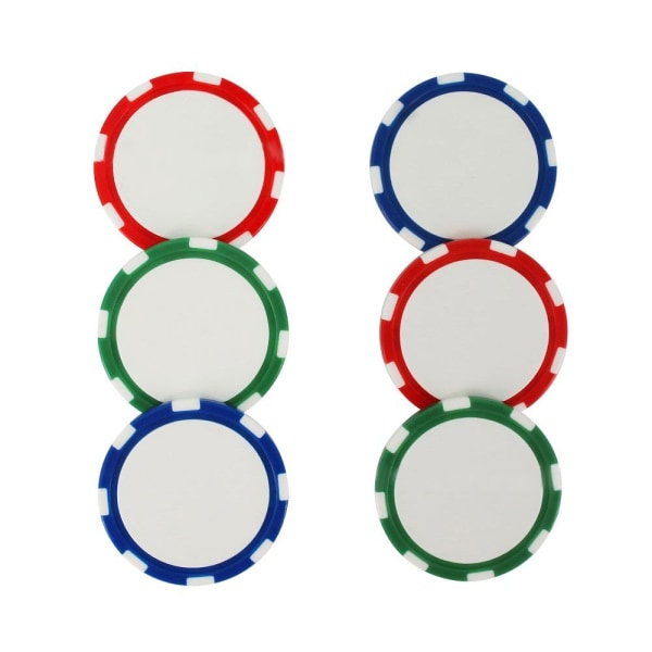 2STK Golf Mark Chip Golfball Posisjonsmarkør BLÅ 2STK 2STK Blue 2Pcs-2Pcs