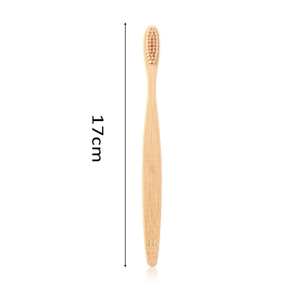 Bambu tandborste tandborste SVART (5 st) Black(5 PCS)