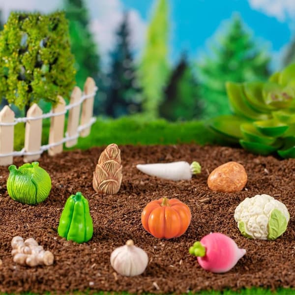 10st Imitation Vegetable Ornaments Imitation Vegetable Micro 9