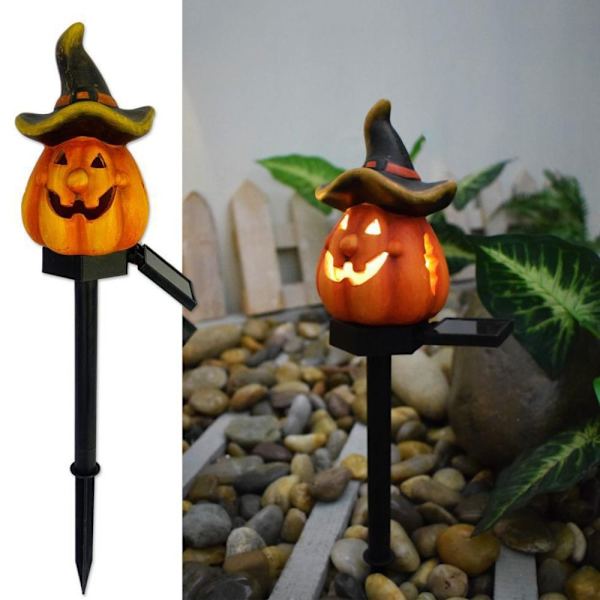 Skull Head Crow Pumpkin Solar Lamps LED Solar Light 2 2 2