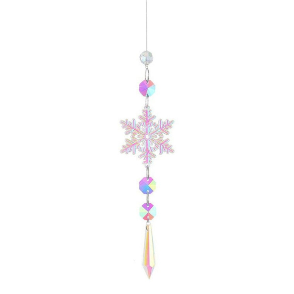 Crystal Wind Chimes Sun Catcher CIRCULAAR PYÖREÄ Circular