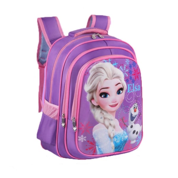 Prinsesse Sofia børne tegnefilm skoletaske rygsæk Purple M