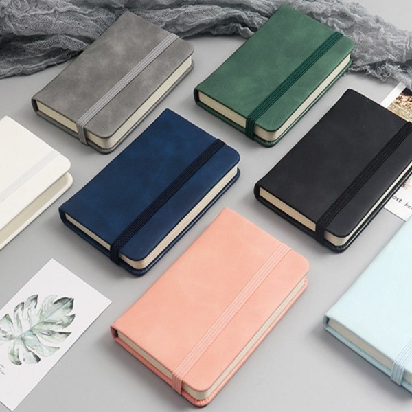 Notebook A7 Dagbog Lommebog GRÅ Gray