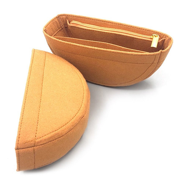 Filt Insert Flap Handväska Iiner KAFFE KAFFE coffee