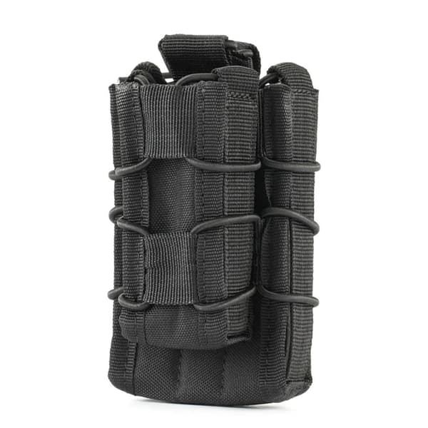 1 stk Militær taljetaske Outdoor Tactical Pack SORT SORT Black