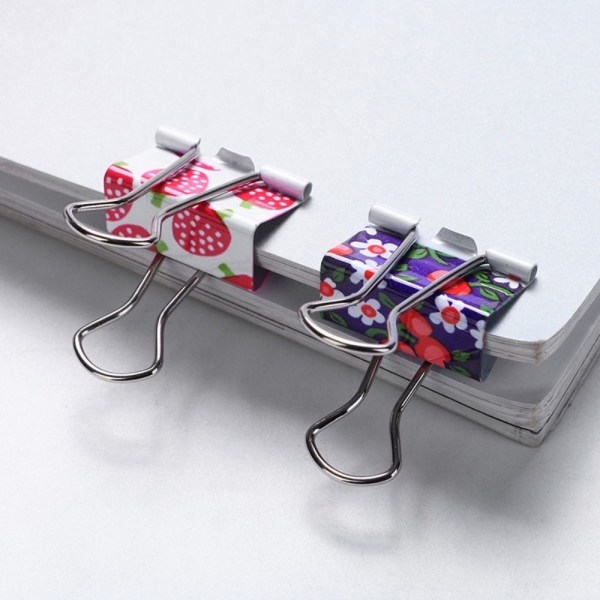 Binder Clips Clamp Paper Bookmark Clips