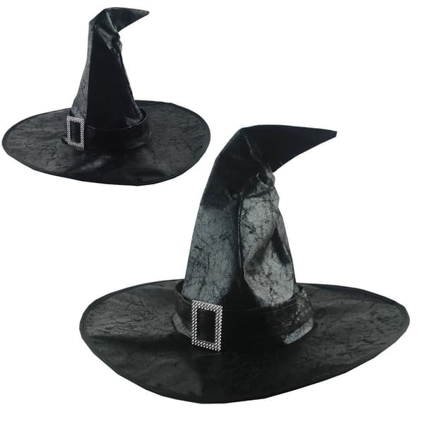 Witch Wizard Hats Party Hodeplagg SVART black