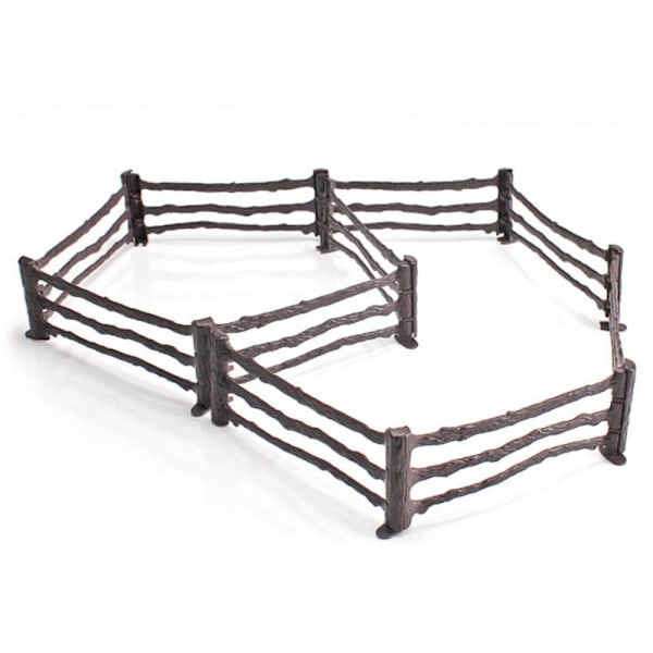 10/20 STK Simuleret Farm Hegn Sæt Faux Træ Hegn 5-10 STK 5-10pcs