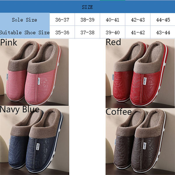 House Tofflor Winter Slipper PINK 36-37 (FIT35-36) pink 36-37(fit35-36)