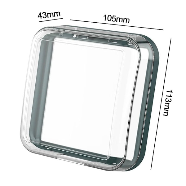Kytkimen cover pistoke Vesitiivis laatikko LÄPINÄKYVÄ transparent