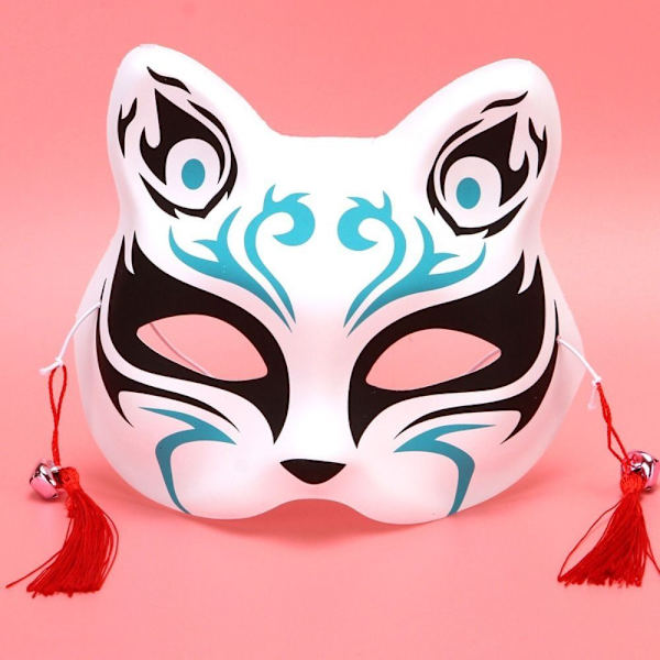 2 kpl Anime Foxes Mask Party Rekvisiitta 20 20