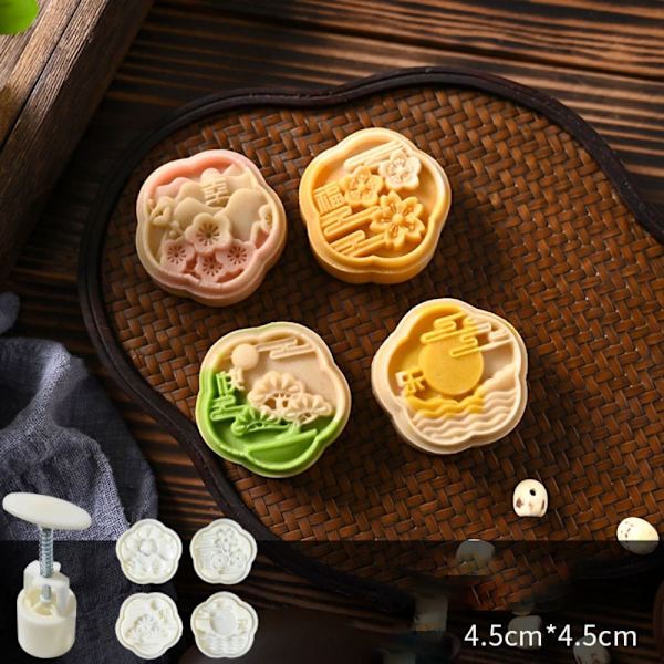 Mooncake Mold Pie Mould HJ HJ HJ