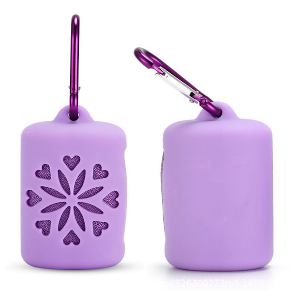 Kall sporthandduk Cover Handduk LILA purple