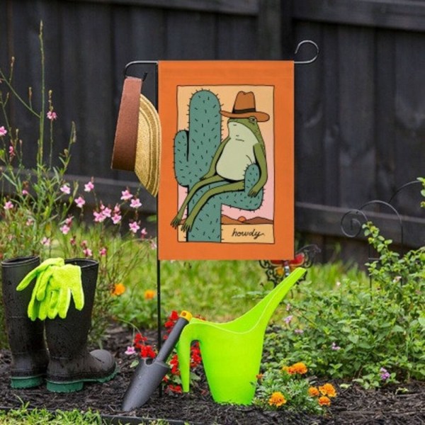 Summer Garden Flag Yard Flag Banner Vertikal Flagga