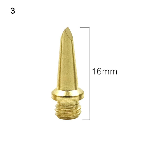 2/6 stk Gassveisesett Gassloddebolthode 3 3 3