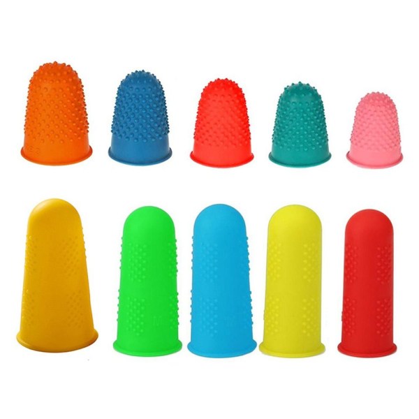 5/20STK Fingersenge Partikel Fingerspidsdæksel LANG 5STK LANG long 5pcs