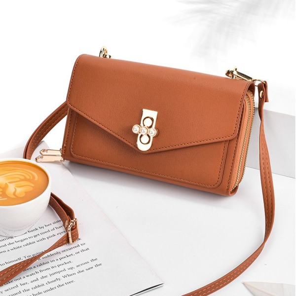 Crossbody Väska Liten Väska ORANGE Orange