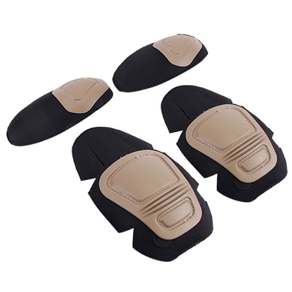 Knäskydd Interpolerade knäskydd & armbågsstöd SVART KNÄ black Knee Elbow Pads-Knee Elbow Pads