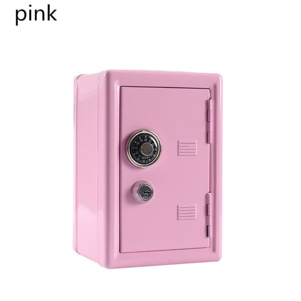 Safe Box Organizer Spargris ROSA pink