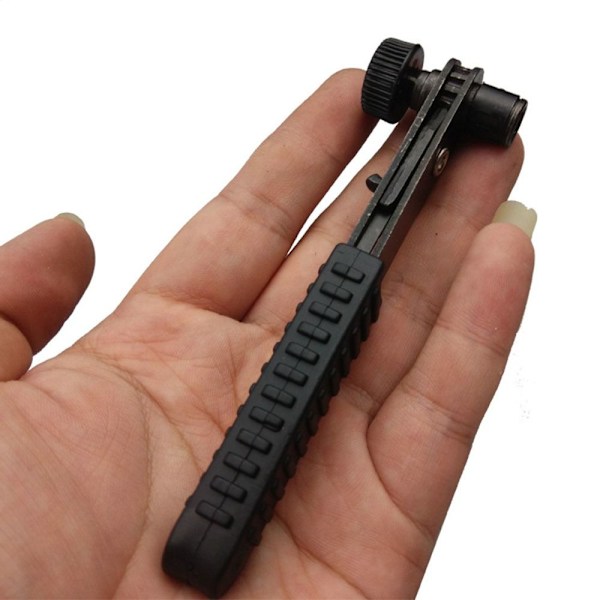Skraldenøgle 1/4" topnøgle SORT Black