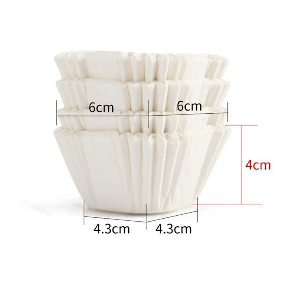 Cupcake Liners Bagekopper Mini Cupcake Liners til bagning