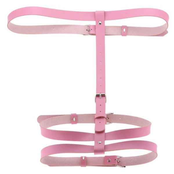 Strumpebandsbälte Sexig hängsel ROSA Pink