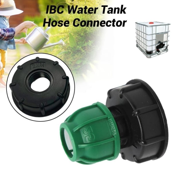 IBC Tank Adaptere Fitting Gjenge Connector 32MMTEE CONNECTOR 32mmTee Connector