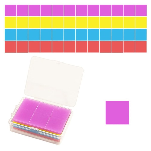 48 stk. Diamantmaling Lim Ler Bor Mud PINK PINK Pink