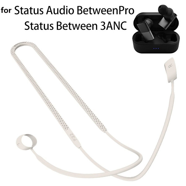 2kpl Earbuds Anti Lost Strap -kuulokenauha BEIGE beige