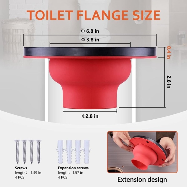 WC-laippa WC-laipan korjaussarja Smart Toilet Seal