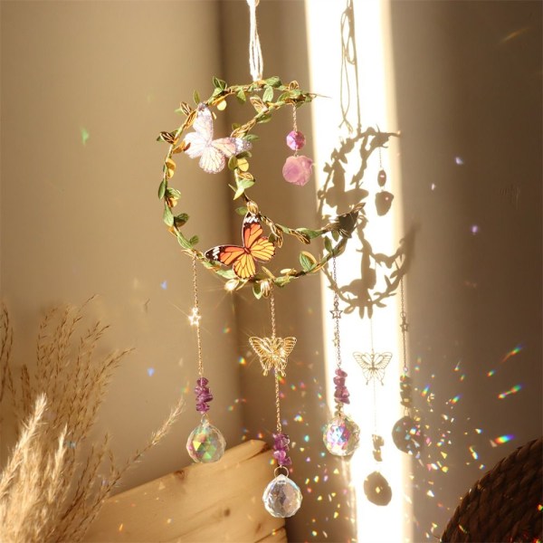 Krystaller Wind Chime Sun Catcher MOON 2 MOON 2 Moon 2