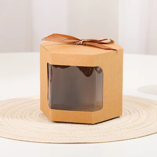 Karkkikakkulaatikot Pakkauspaperikassit RUSKEA 10X10X10CM Brown 10x10x10cm