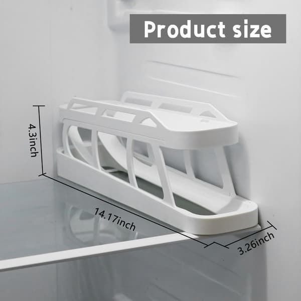 Ägghållare Kylskåp Äggdispenser TRANSPARENT transparent