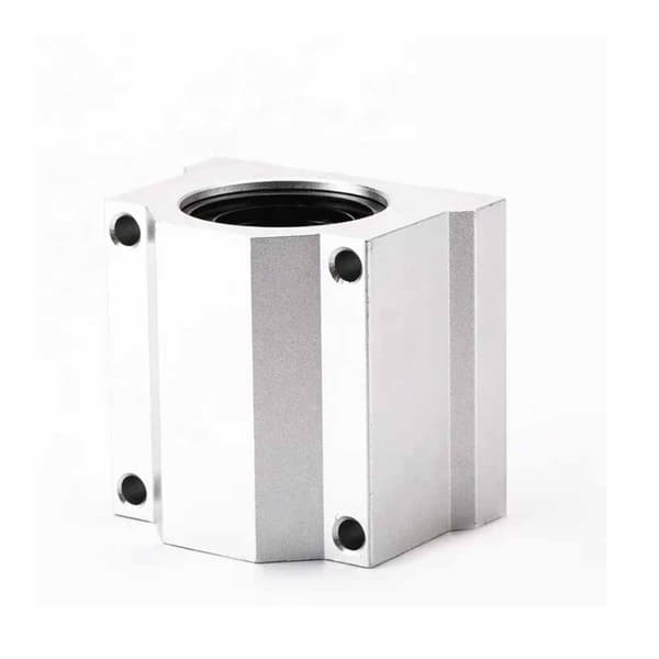 4 STK SCS12UU Lineær bevegelse kulelager aluminiumsglideblokk