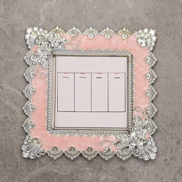 Enkelt lysbryterdeksel Sokkel Surround Frame 03 03 03