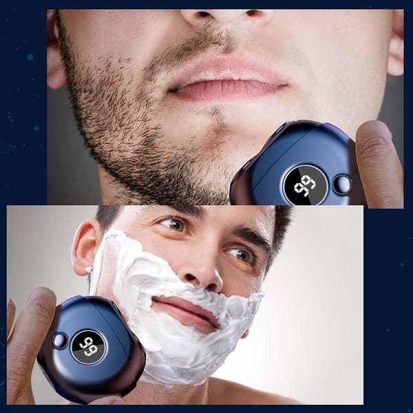 Mini-Shave Electric Razor BLÅ Blue