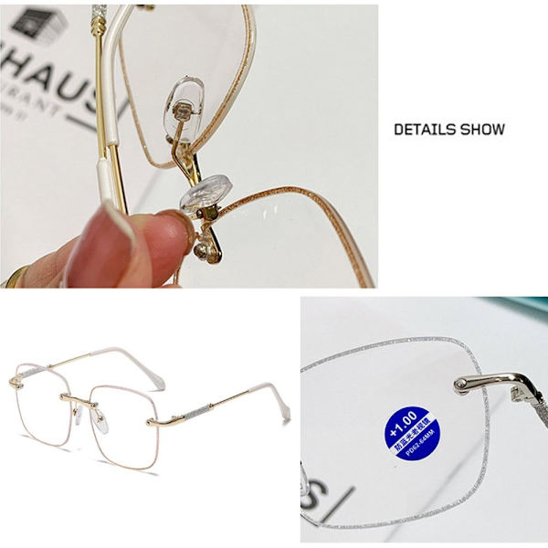 Rhinestone-lukulasit Ultra Light -lasit GOLD STRENGTH 200 Gold Strength 200