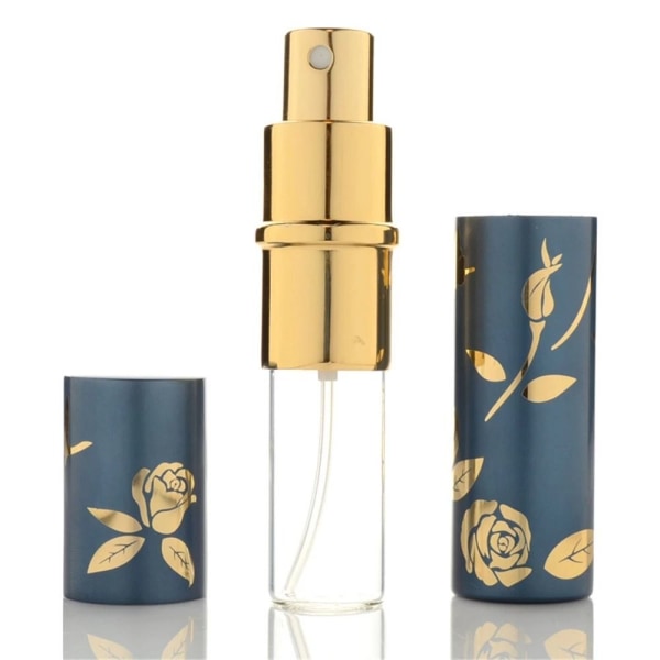 2st påfyllningsbar parfymflaska kosmetiska behållare BLÅ 2ST Blue 2Pcs-2Pcs