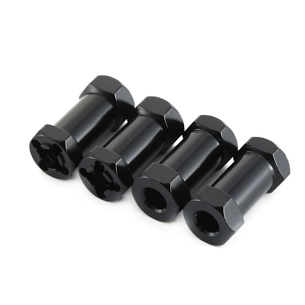 4st 12mm hex hjulnav Drive Adapter Extension Combiner Red 20mm