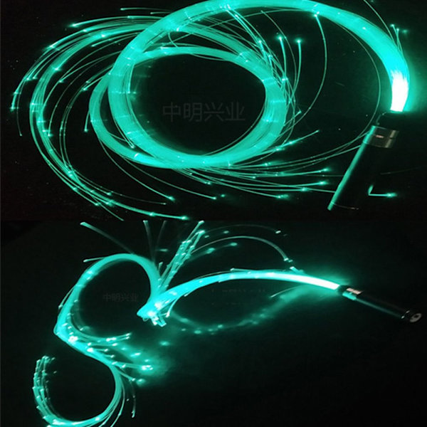 LED-kuituoptinen Whip Pixel Whip VAALEENSININEN Light Blue