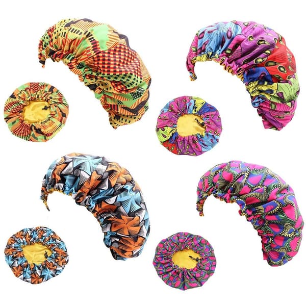 Satin Bonnets Wide Headwrap 1 1 1