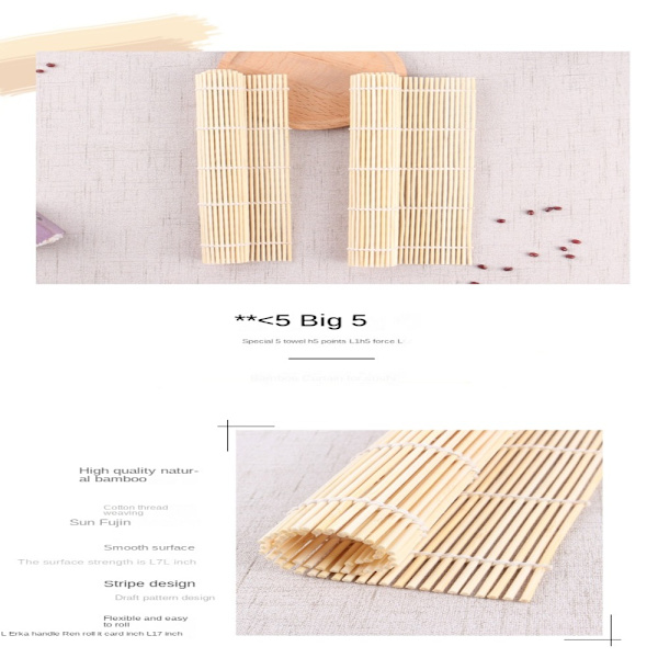 Bambu Sushi Rolling Mat Sushi Maker Sushi Roll Maker