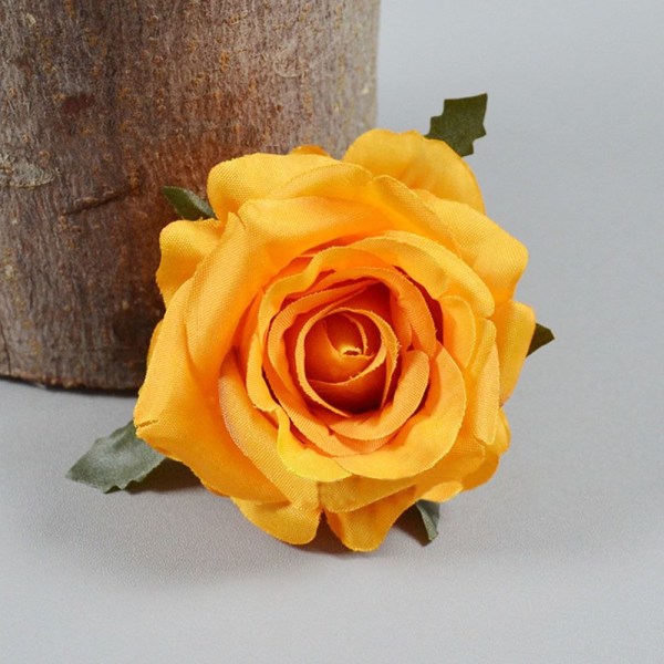 10 kpl Artificial Roses Fake Roses ORANGE orange