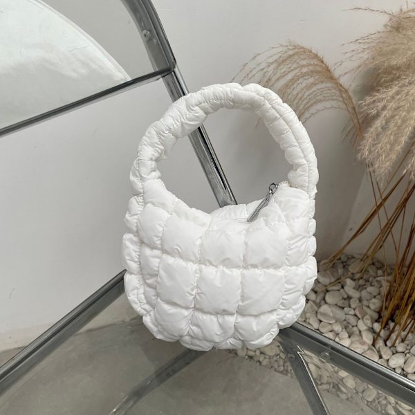 Vik molnkuvert axelväskor VITA white