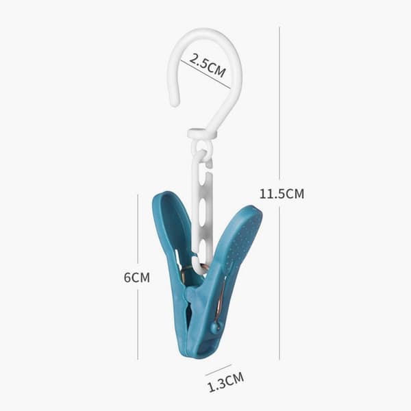 Tørreklemme BLÅ blue