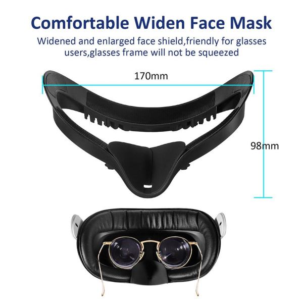 VR Lens Protector VR Ansigtsbetræk Ansigtspudepude