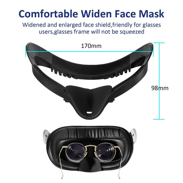 VR Lens Protector VR Cover Face Cushion Pad
