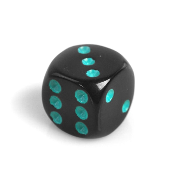 Akryl Tärning Cube Tärningar HIMLSBLÅ sky blue